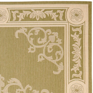 Safavieh Cy2914 Power Loomed 85.4% Polypropylene/10.4% Polyester/4.2% Latex Outdoor Rug CY2914-1E06-4