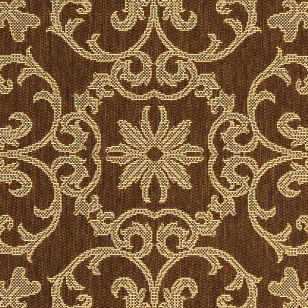 Safavieh Cy2914 Power Loomed 85.4% Polypropylene/10.4% Polyester/4.2% Latex Outdoor Rug CY2914-3409-4