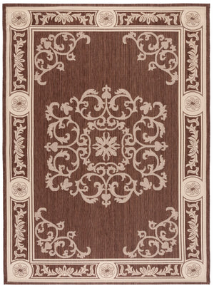 Safavieh Cy2914 Power Loomed 85.4% Polypropylene/10.4% Polyester/4.2% Latex Outdoor Rug CY2914-3409-4