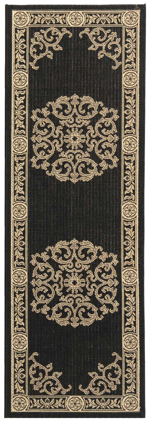 Safavieh Cy2914 Power Loomed 85.4% Polypropylene/10.4% Polyester/4.2% Latex Outdoor Rug CY2914-3908-4