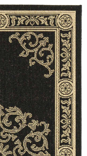 Safavieh Cy2914 Power Loomed 85.4% Polypropylene/10.4% Polyester/4.2% Latex Outdoor Rug CY2914-3908-4