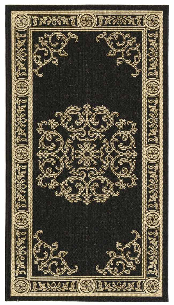 Safavieh Cy2914 Power Loomed 85.4% Polypropylene/10.4% Polyester/4.2% Latex Outdoor Rug CY2914-3908-4