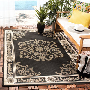 Safavieh Cy2914 Power Loomed 85.4% Polypropylene/10.4% Polyester/4.2% Latex Outdoor Rug CY2914-3908-4