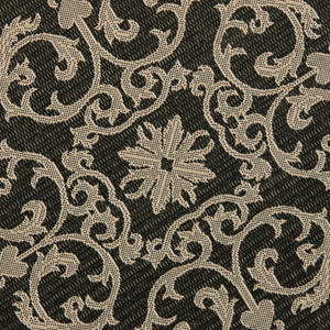 Safavieh Cy2914 Power Loomed 85.4% Polypropylene/10.4% Polyester/4.2% Latex Outdoor Rug CY2914-3908-5R