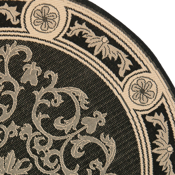 Safavieh Cy2914 Power Loomed 85.4% Polypropylene/10.4% Polyester/4.2% Latex Outdoor Rug CY2914-3908-5R