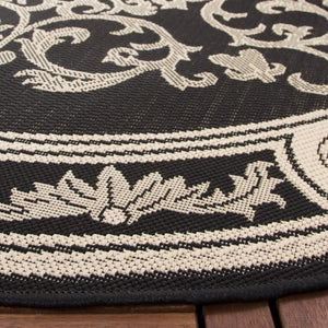 Safavieh Cy2914 Power Loomed 85.4% Polypropylene/10.4% Polyester/4.2% Latex Outdoor Rug CY2914-3908-5R