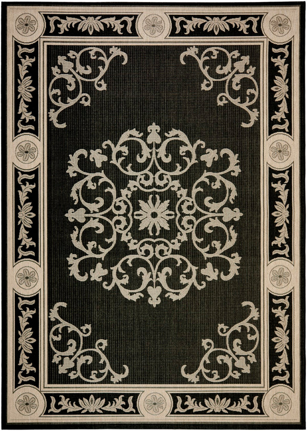 Safavieh Cy2914 Power Loomed 85.4% Polypropylene/10.4% Polyester/4.2% Latex Outdoor Rug CY2914-3908-4