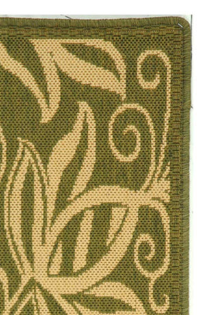 Safavieh Cy2961 Power Loomed 85.4% Polypropylene/10.4% Polyester/4.2% Latex Outdoor Rug CY2961-1E06-3