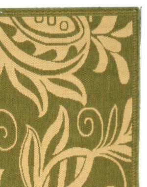 Safavieh Cy2961 Power Loomed 85.4% Polypropylene/10.4% Polyester/4.2% Latex Outdoor Rug CY2961-1E06-4