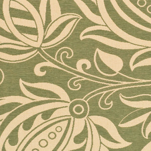 Safavieh Cy2961 Power Loomed 85.4% Polypropylene/10.4% Polyester/4.2% Latex Outdoor Rug CY2961-1E06-3