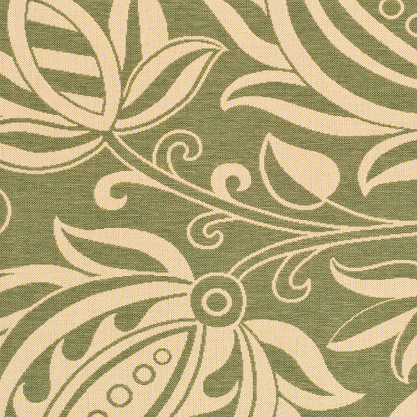 Safavieh Cy2961 Power Loomed 85.4% Polypropylene/10.4% Polyester/4.2% Latex Outdoor Rug CY2961-1E06-3