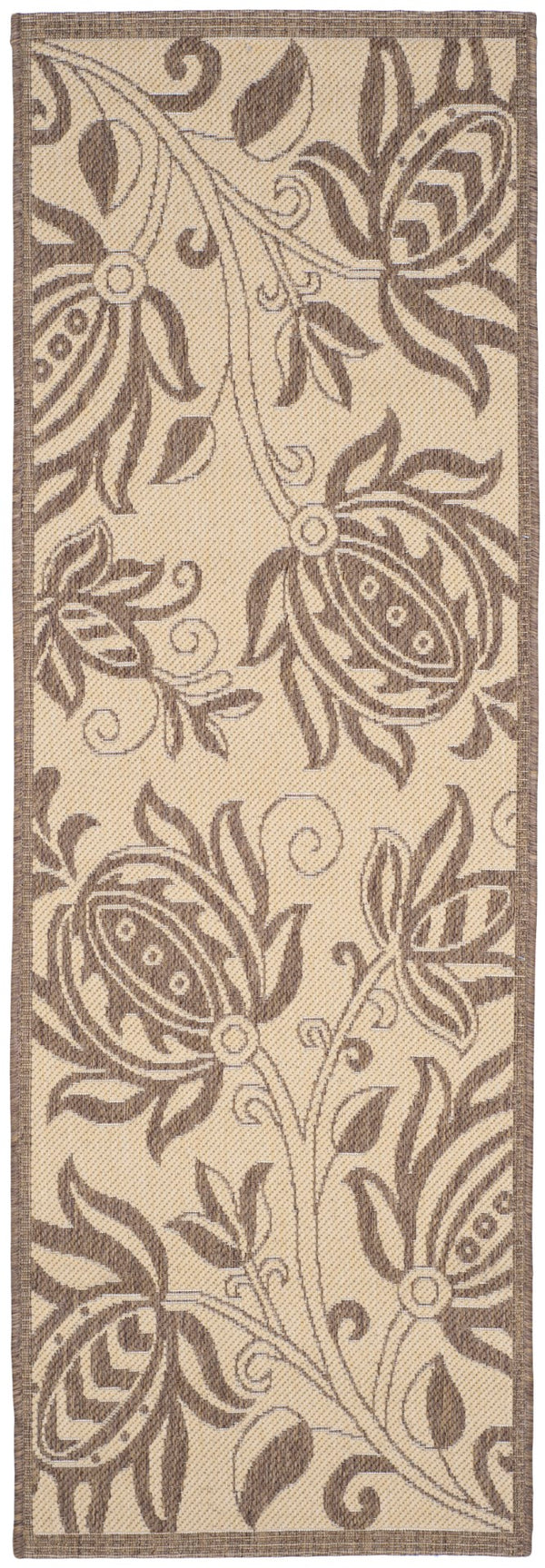 Safavieh Cy2961 Power Loomed 85.4% Polypropylene/10.4% Polyester/4.2% Latex Outdoor Rug CY2961-3001-27