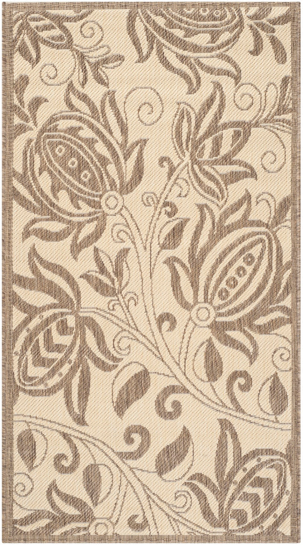 Safavieh Cy2961 Power Loomed 85.4% Polypropylene/10.4% Polyester/4.2% Latex Outdoor Rug CY2961-3001-3