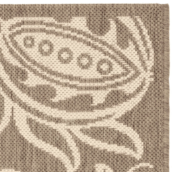 Safavieh Cy2961 Power Loomed 85.4% Polypropylene/10.4% Polyester/4.2% Latex Outdoor Rug CY2961-3009-4