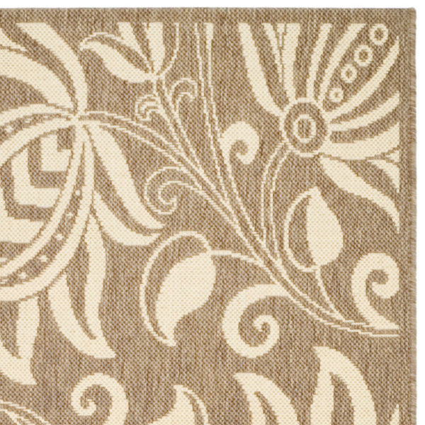 Safavieh Cy2961 Power Loomed 85.4% Polypropylene/10.4% Polyester/4.2% Latex Outdoor Rug CY2961-3009-4