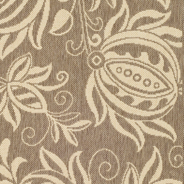 Safavieh Cy2961 Power Loomed 85.4% Polypropylene/10.4% Polyester/4.2% Latex Outdoor Rug CY2961-3009-4