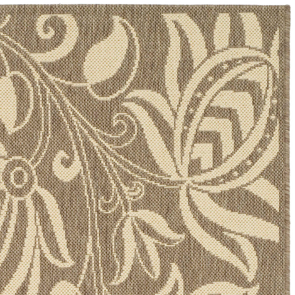 Safavieh Cy2961 Power Loomed 85.4% Polypropylene/10.4% Polyester/4.2% Latex Outdoor Rug CY2961-3009-4