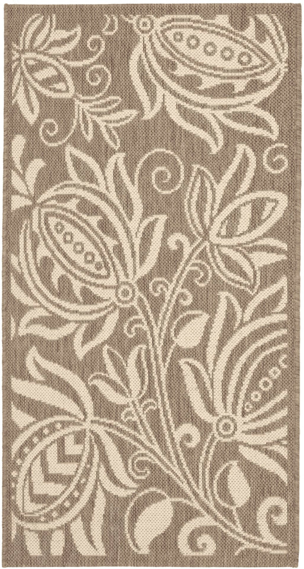 Safavieh Cy2961 Power Loomed 85.4% Polypropylene/10.4% Polyester/4.2% Latex Outdoor Rug CY2961-3009-4