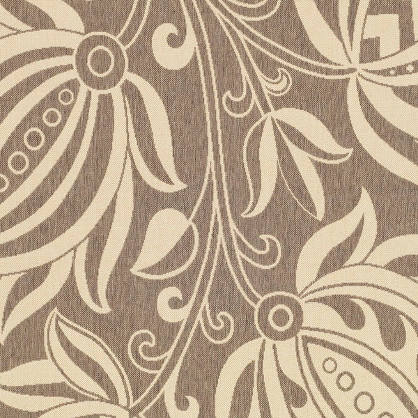 Safavieh Cy2961 Power Loomed 85.4% Polypropylene/10.4% Polyester/4.2% Latex Outdoor Rug CY2961-3009-4