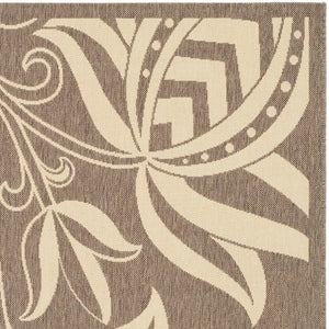 Safavieh Cy2961 Power Loomed 85.4% Polypropylene/10.4% Polyester/4.2% Latex Outdoor Rug CY2961-3009-4