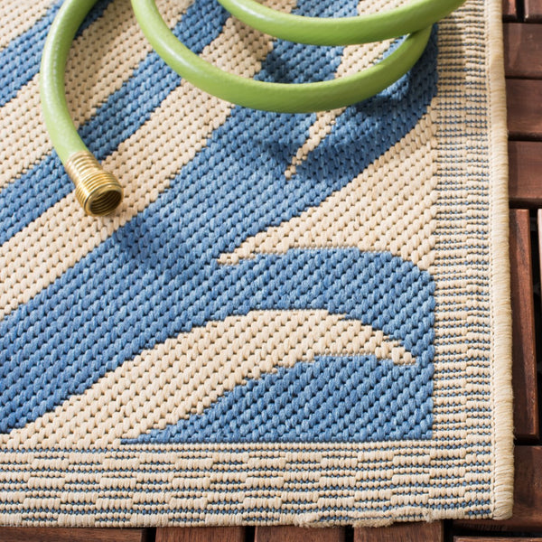 Safavieh Cy2961 Power Loomed 85.4% Polypropylene/10.4% Polyester/4.2% Latex Outdoor Rug CY2961-3101-4