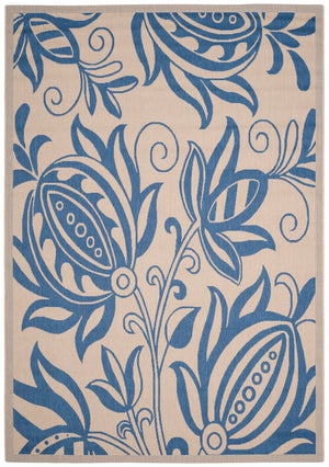 Safavieh Cy2961 Power Loomed 85.4% Polypropylene/10.4% Polyester/4.2% Latex Outdoor Rug CY2961-3101-4