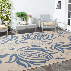 Safavieh Cy2961 Power Loomed 85.4% Polypropylene/10.4% Polyester/4.2% Latex Outdoor Rug CY2961-3101-4