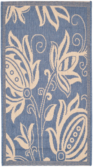 Safavieh Cy2961 Power Loomed 85.4% Polypropylene/10.4% Polyester/4.2% Latex Outdoor Rug CY2961-3103-214