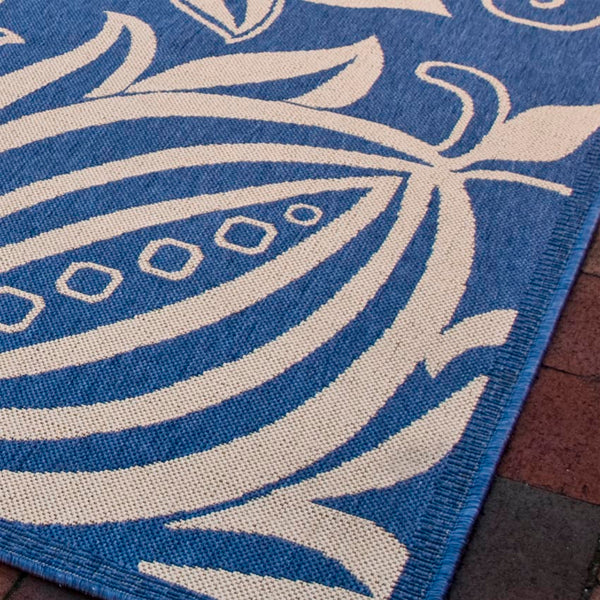 Safavieh Cy2961 Power Loomed 85.4% Polypropylene/10.4% Polyester/4.2% Latex Outdoor Rug CY2961-3103-214