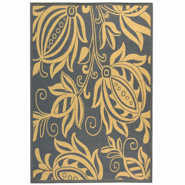 Safavieh Cy2961 Power Loomed 85.4% Polypropylene/10.4% Polyester/4.2% Latex Outdoor Rug CY2961-3103-214