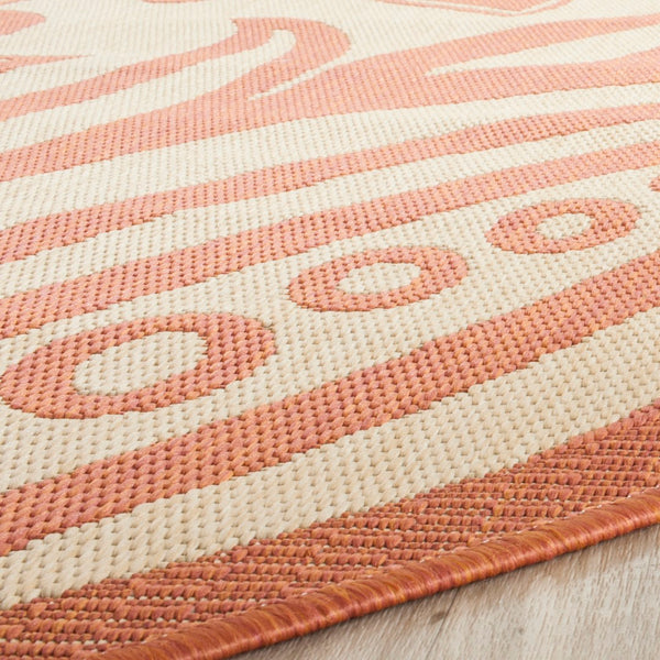 Safavieh Cy2961 Power Loomed 85.4% Polypropylene/10.4% Polyester/4.2% Latex Outdoor Rug CY2961-3201-210