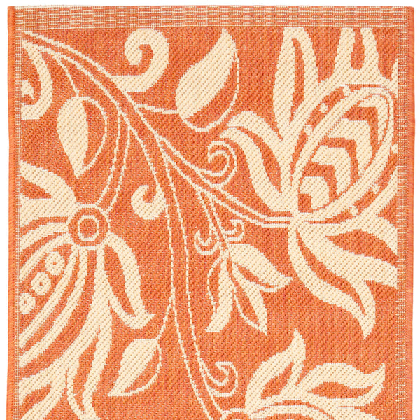 Safavieh Cy2961 Power Loomed 85.4% Polypropylene/10.4% Polyester/4.2% Latex Outdoor Rug CY2961-3202-27