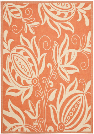 Safavieh Cy2961 Power Loomed 85.4% Polypropylene/10.4% Polyester/4.2% Latex Outdoor Rug CY2961-3202-210