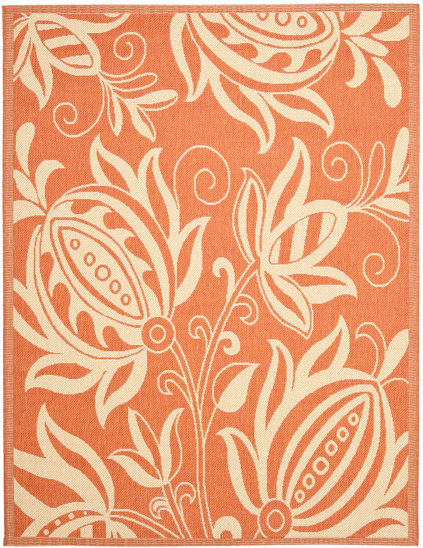 Safavieh Cy2961 Power Loomed 85.4% Polypropylene/10.4% Polyester/4.2% Latex Outdoor Rug CY2961-3202-210