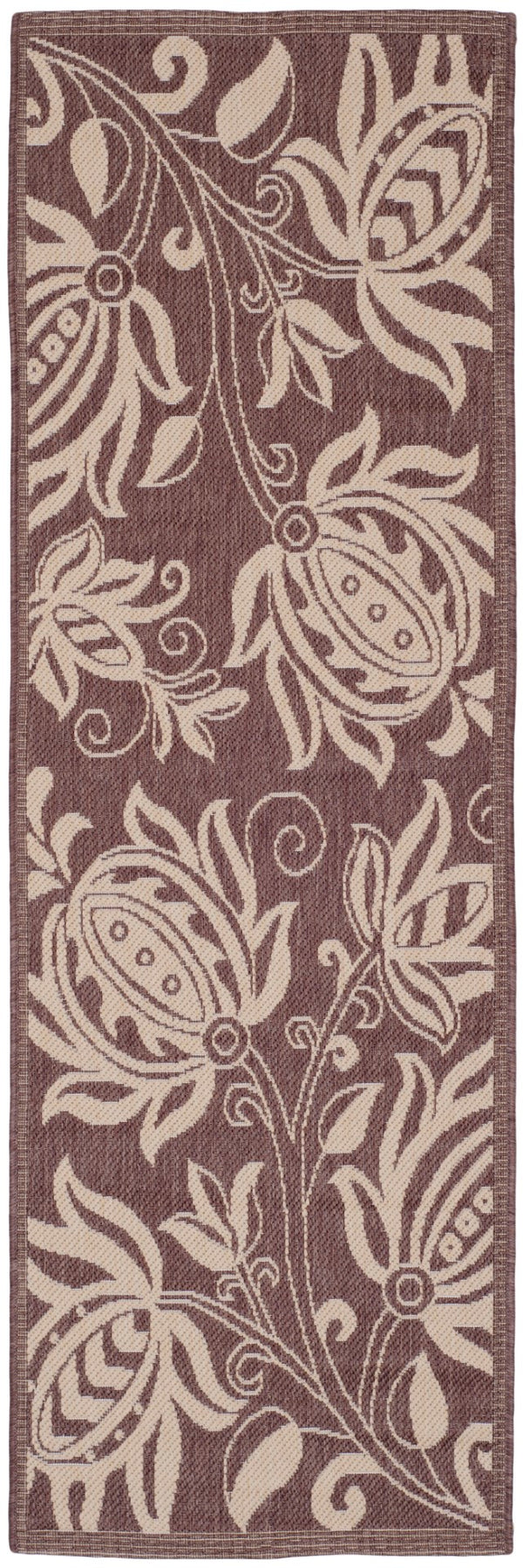 Safavieh Cy2961 Power Loomed 85.4% Polypropylene/10.4% Polyester/4.2% Latex Outdoor Rug CY2961-3409-27