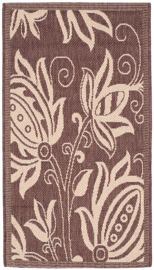 Safavieh Cy2961 Power Loomed 85.4% Polypropylene/10.4% Polyester/4.2% Latex Outdoor Rug CY2961-3409-214