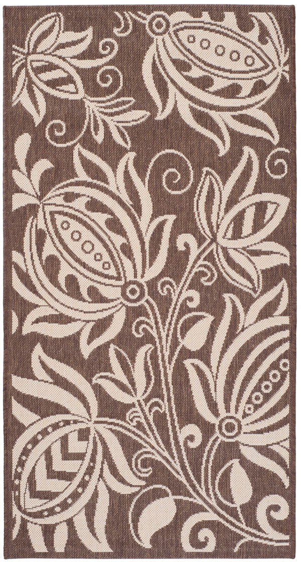 Safavieh Cy2961 Power Loomed 85.4% Polypropylene/10.4% Polyester/4.2% Latex Outdoor Rug CY2961-3409-3