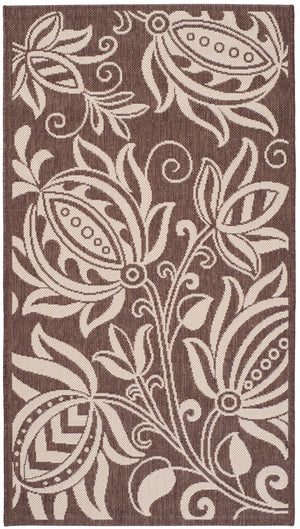 Safavieh Cy2961 Power Loomed 85.4% Polypropylene/10.4% Polyester/4.2% Latex Outdoor Rug CY2961-3409-4