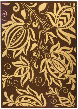 Safavieh Cy2961 Power Loomed 85.4% Polypropylene/10.4% Polyester/4.2% Latex Outdoor Rug CY2961-3409-214