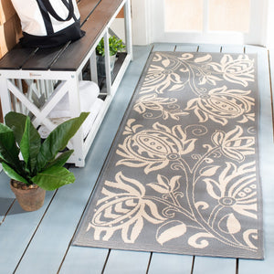Safavieh Cy2961 Power Loomed 85.4% Polypropylene/10.4% Polyester/4.2% Latex Outdoor Rug CY2961-3606-4