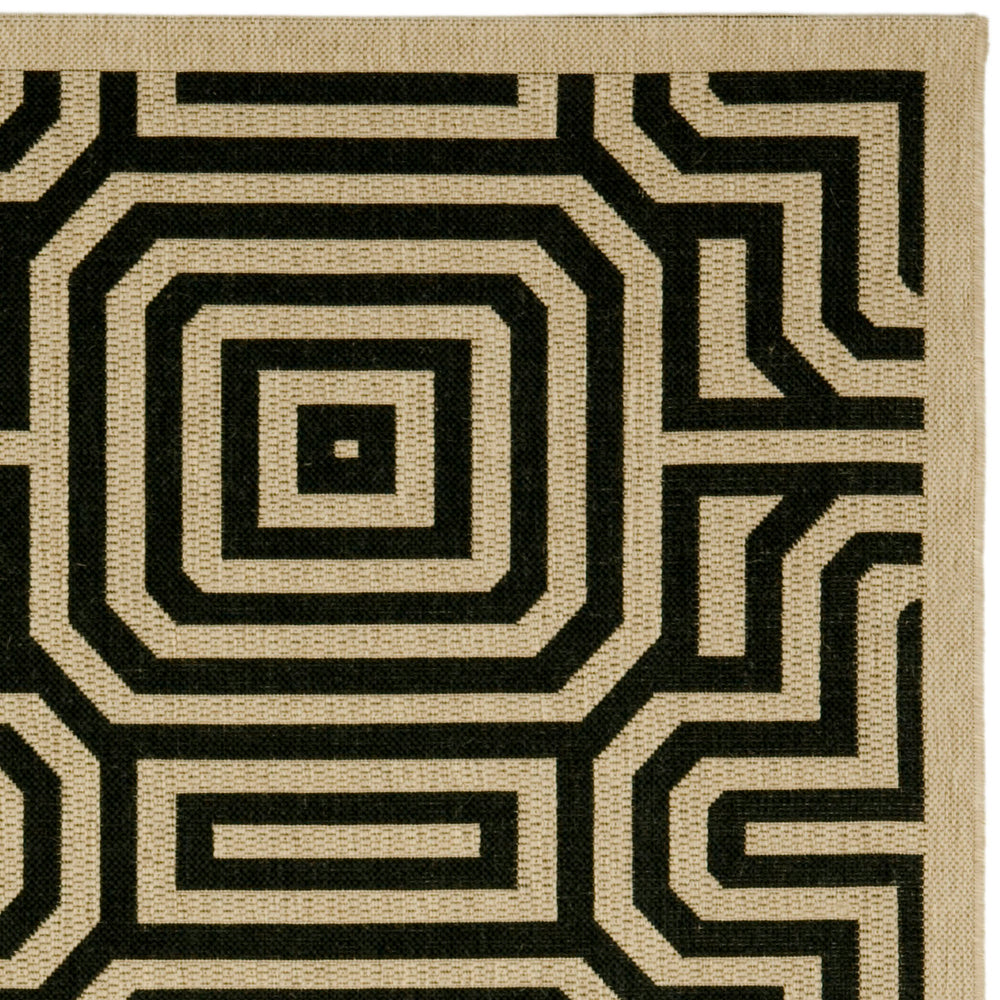 Safavieh Cy2962 Power Loomed 85.4% Polypropylene/10.4% Polyester/4.2% Latex Outdoor Rug CY2962-3901-5R