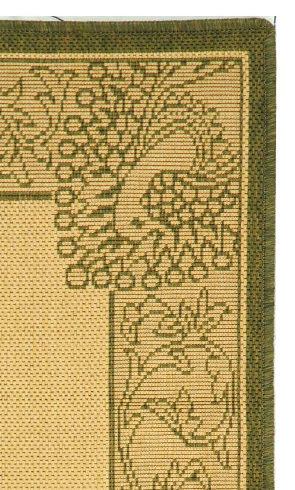 Safavieh Cy2965 Power Loomed 85.4% Polypropylene/10.4% Polyester/4.2% Latex Outdoor Rug CY2965-1E01-3