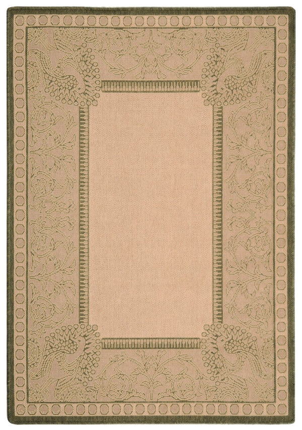 Safavieh Cy2965 Power Loomed 85.4% Polypropylene/10.4% Polyester/4.2% Latex Outdoor Rug CY2965-1E01-4