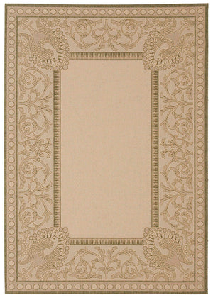 Safavieh Cy2965 Power Loomed 85.4% Polypropylene/10.4% Polyester/4.2% Latex Outdoor Rug CY2965-1E01-3