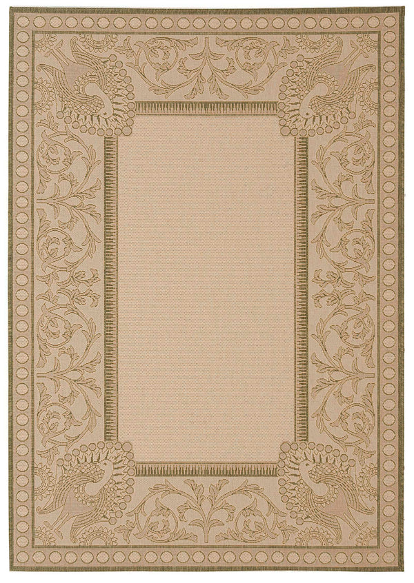 Safavieh Cy2965 Power Loomed 85.4% Polypropylene/10.4% Polyester/4.2% Latex Outdoor Rug CY2965-1E01-3