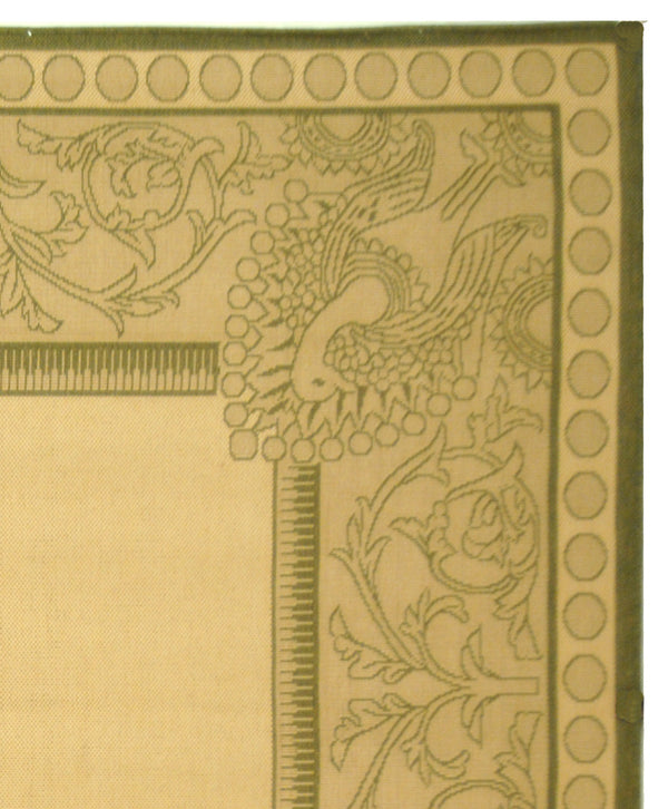 Safavieh Cy2965 Power Loomed 85.4% Polypropylene/10.4% Polyester/4.2% Latex Outdoor Rug CY2965-1E01-3