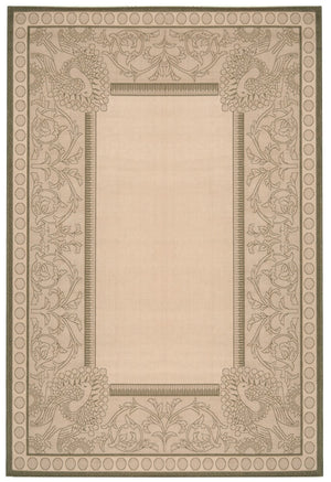 Safavieh Cy2965 Power Loomed 85.4% Polypropylene/10.4% Polyester/4.2% Latex Outdoor Rug CY2965-1E01-3