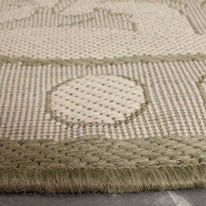 Safavieh Cy2965 Power Loomed 85.4% Polypropylene/10.4% Polyester/4.2% Latex Outdoor Rug CY2965-1E01-3