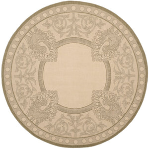 Safavieh Cy2965 Power Loomed 85.4% Polypropylene/10.4% Polyester/4.2% Latex Outdoor Rug CY2965-1E01-3