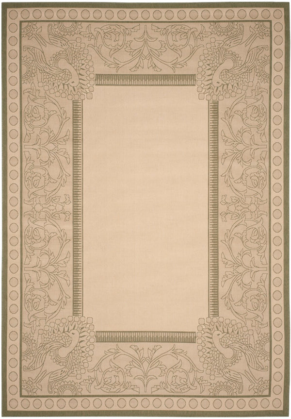 Safavieh Cy2965 Power Loomed 85.4% Polypropylene/10.4% Polyester/4.2% Latex Outdoor Rug CY2965-1E01-3